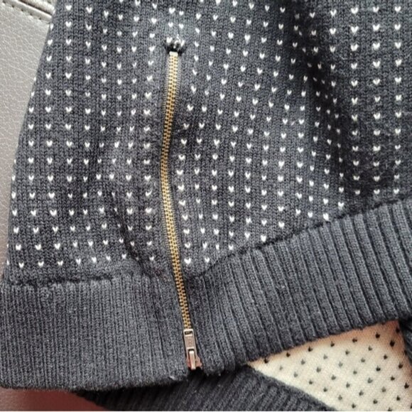 Lululemon Yogi Black and White Crew Sweater Size 6 - Picture 7 of 8